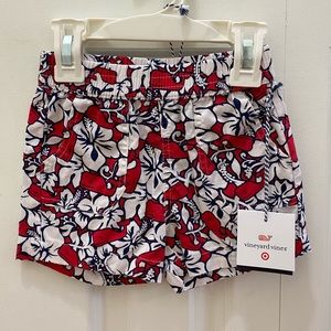 NWT Vineyard Vines Target Boys Hibiscus Whale Swim